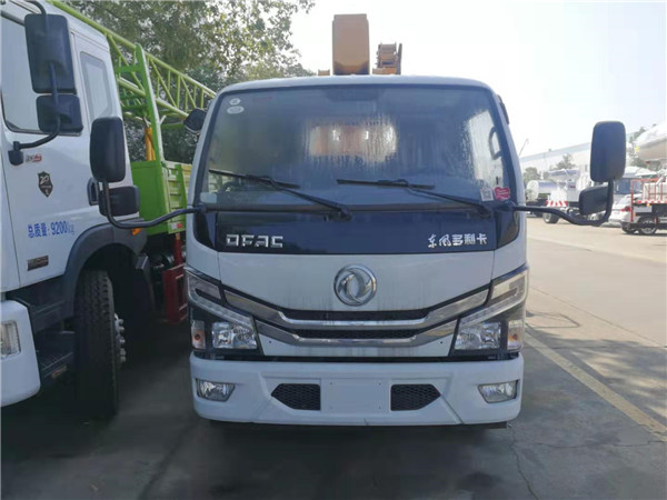 東風(fēng)國六18米伸縮臂高空作業(yè)車-程力直臂高空作業(yè)車