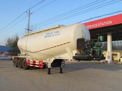 程力威牌CLW9404GFL型中密度粉粒物料運(yùn)輸半掛車