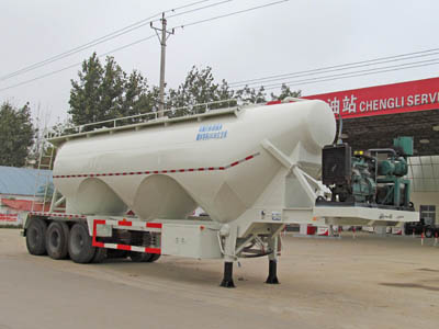 程力威牌CLW9403GFL型中密度粉粒物料運(yùn)輸半掛車