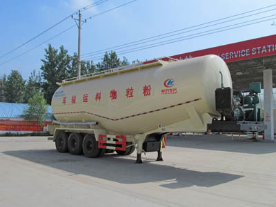 程力威牌CLW9402GFL型低密度粉粒物料運(yùn)輸半掛車