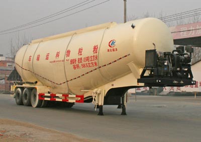 程力威牌CLW9401GFL型低密度粉粒物料運(yùn)輸半掛車