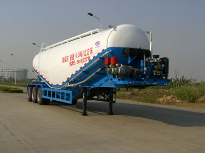 程力威牌CLW9400GFL型粉粒物料運(yùn)輸半掛車