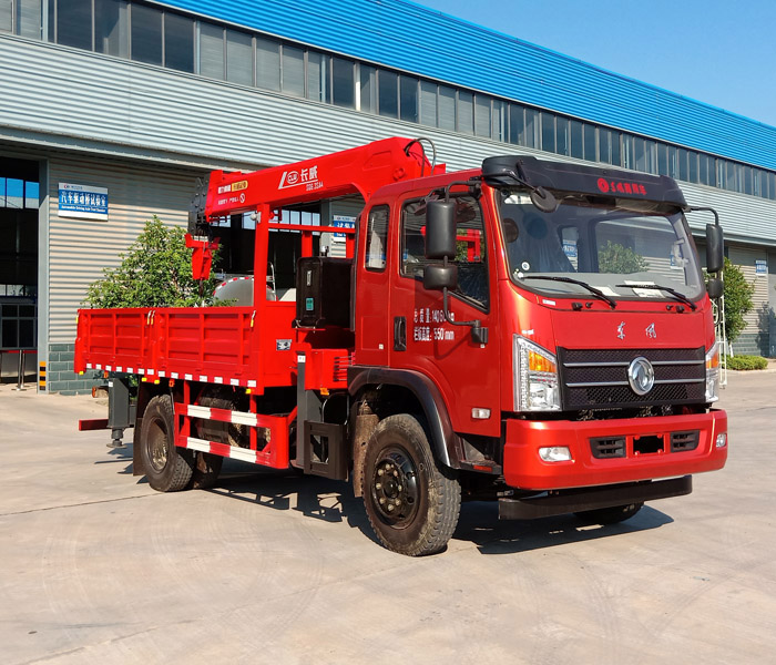 程力威牌CLW5141JSQ6SZ型隨車起重運輸車