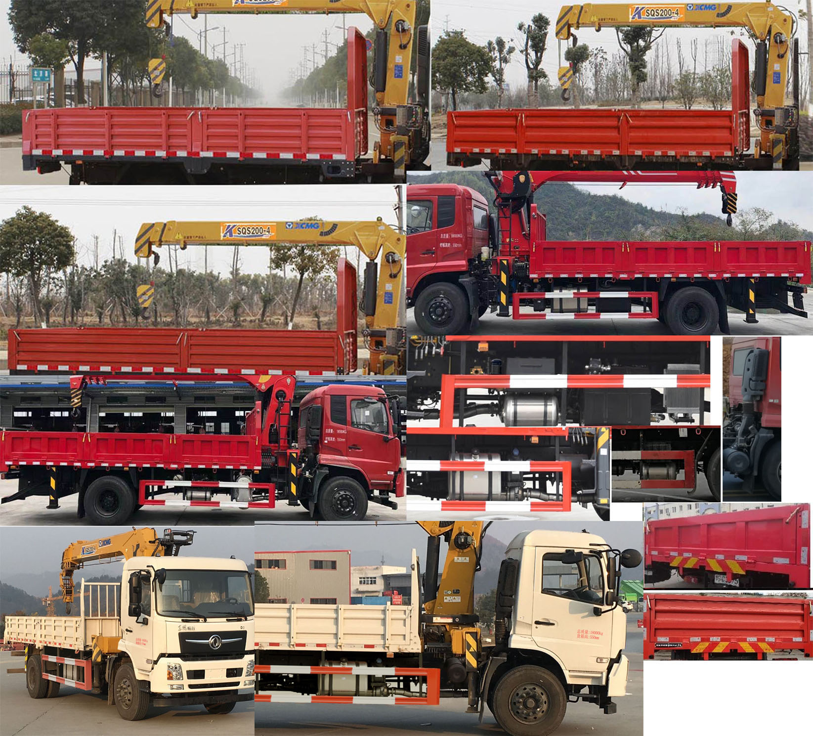程力威牌CLW5240JSQA6SZ型隨車起重運(yùn)輸車