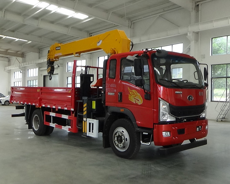 程力威牌CLW5143JSQ6SZ型隨車起重運輸車