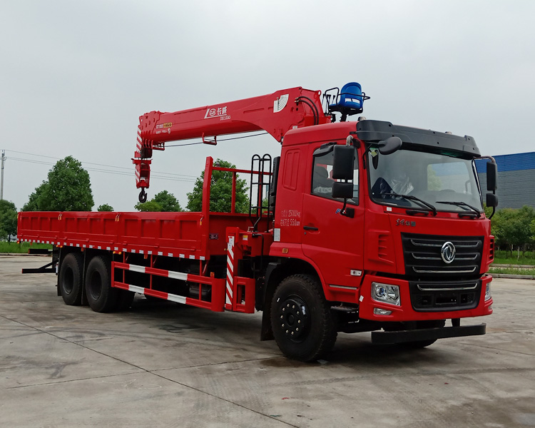 程力威牌CLW5252JSQ6SZ型隨車起重運輸車