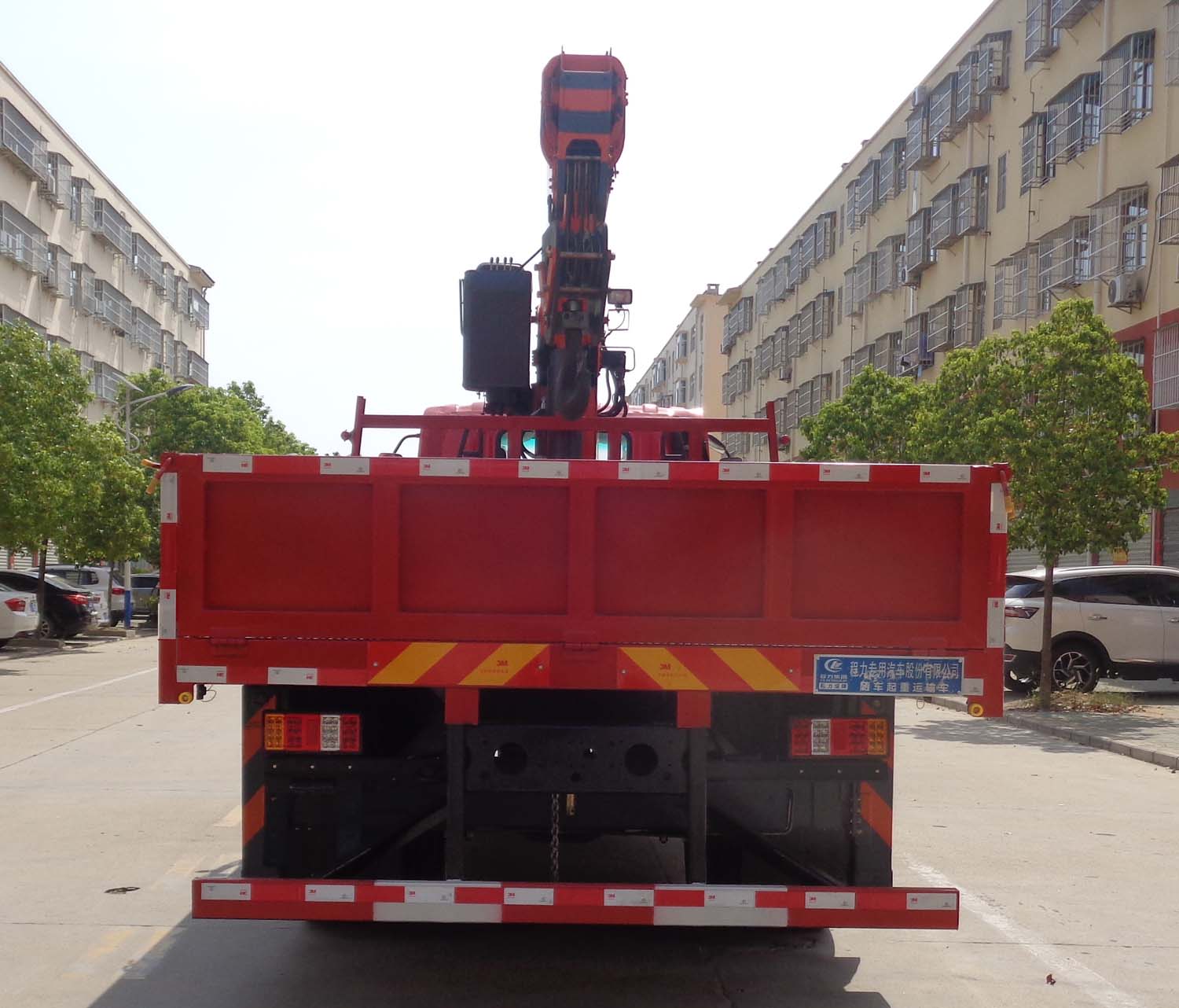 程力威牌CLW5180JSQCGC型隨車起重運輸車